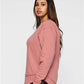 LAT 3525 Women's Weekend Crewneck Sweatshirt - Side view