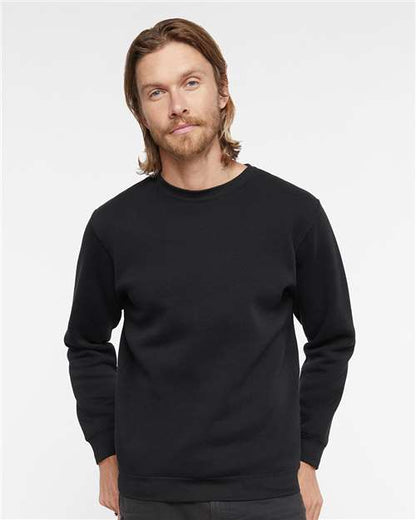 LAT 6925 Unisex Elevated Fleece Crewneck Sweatshirt - Front view