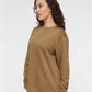 LAT 6925 Unisex Elevated Fleece Crewneck Sweatshirt - Side view