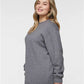 LAT 6925 Unisex Elevated Fleece Crewneck Sweatshirt - Side view