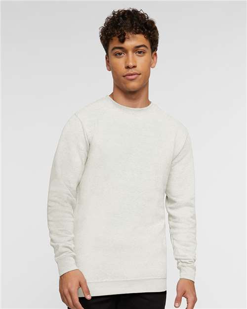 LAT 6925 Unisex Elevated Fleece Crewneck Sweatshirt - Front view