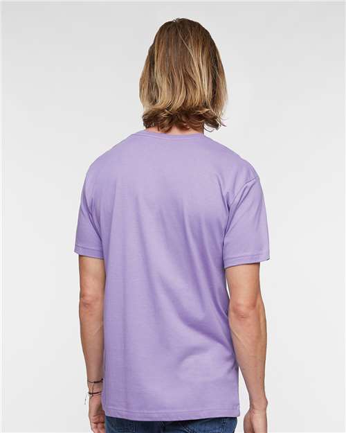LAT 6901 Women's Eco Revive? Three-Season Triblend Fleece Full-Zip Hooded Sweatshirt - Back view