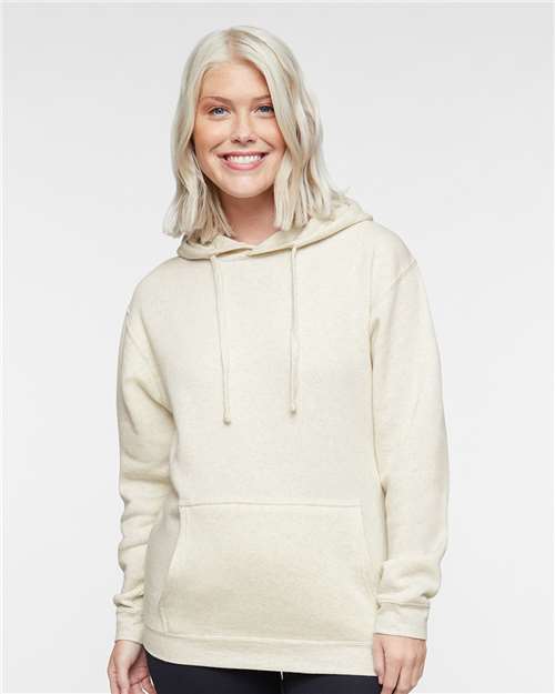 LAT 6926 Unisex Elevated Fleece Hoodie Sweatshirt - Front view
