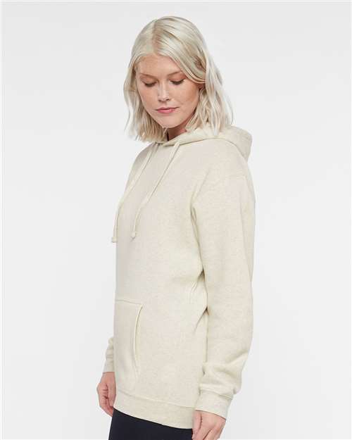 LAT 6926 Unisex Elevated Fleece Hoodie Sweatshirt - Side view