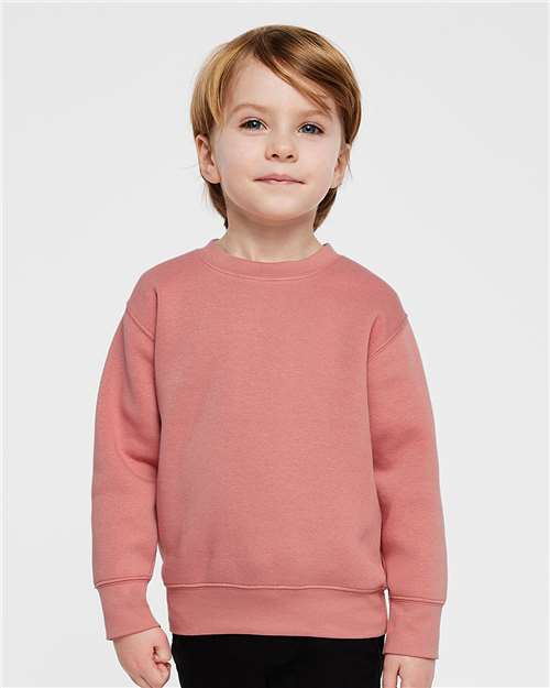 Rabbit Skins 3317 Toddler Fleece Crewneck Sweatshirt - Front view
