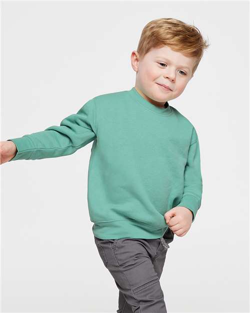 Rabbit Skins 3317 Toddler Fleece Crewneck Sweatshirt - Front view