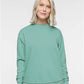 LAT 3525 Women's Weekend Crewneck Sweatshirt - Front view