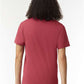 American Apparel 2006CVC Unisex CVC V-Neck Tee - Back view