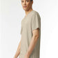American Apparel 2006CVC Unisex CVC V-Neck Tee - Side view