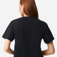 American Apparel 102 Women's Fine Jersey Mid-Length Boxy Tee - Back view