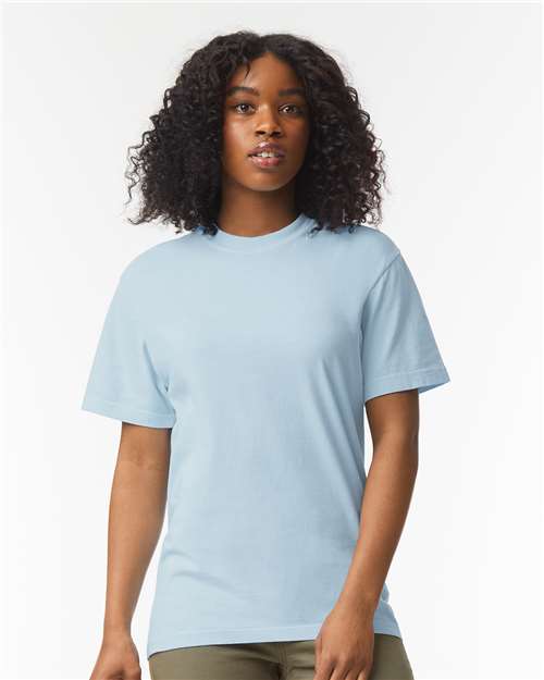 Comfort Colors 1717 Unisex Garment-Dyed Heavyweight T-Shirt - Front view