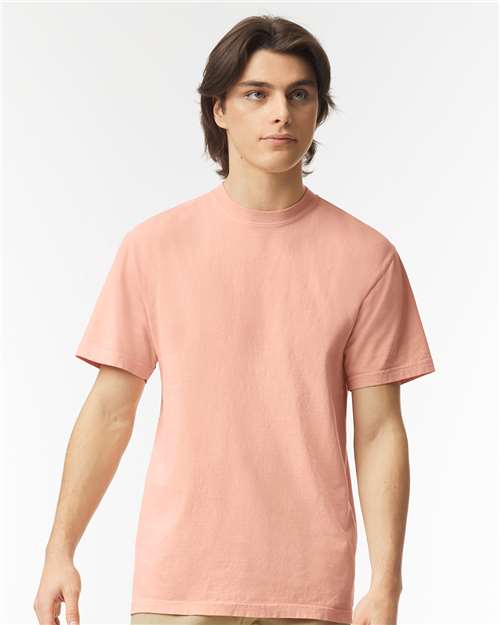 Comfort Colors 1717 Unisex Garment-Dyed Heavyweight T-Shirt - Front view