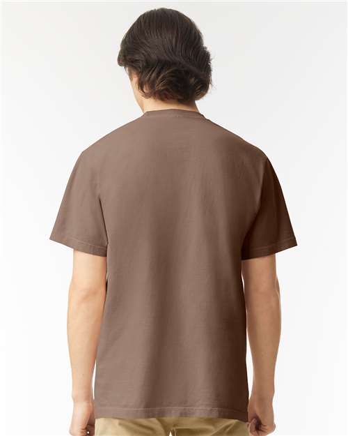 Comfort Colors 1717 Unisex Garment-Dyed Heavyweight T-Shirt - Back view