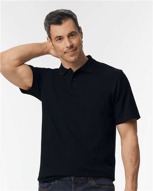 Gildan 64800 Unisex Softstyle? Pique Polo - Front view