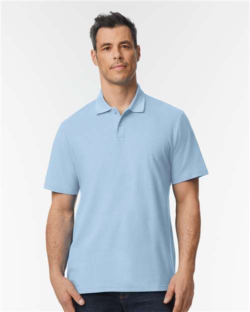 Gildan 64800 Unisex Softstyle? Pique Polo - Front view