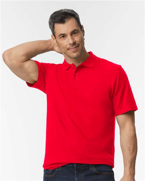 Gildan 64800 Unisex Softstyle? Pique Polo - Front view