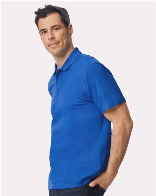 Gildan 64800 Unisex Softstyle? Pique Polo - Side view