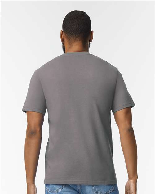Gildan 65000 Unisex Softstyle? Midweight T-Shirt - Back view