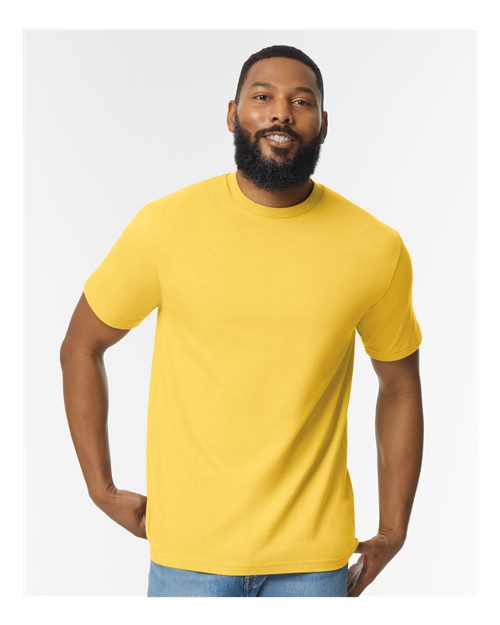Gildan 65000 Unisex Softstyle? Midweight T-Shirt - Front view