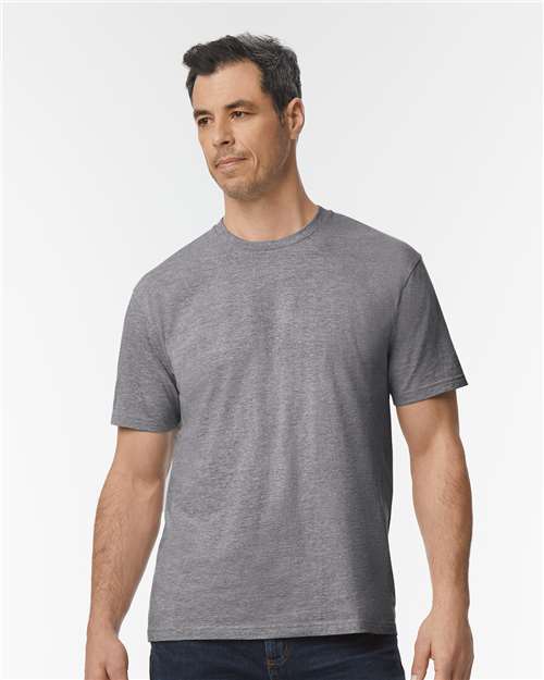 Gildan 65000 Unisex Softstyle? Midweight T-Shirt - Front view