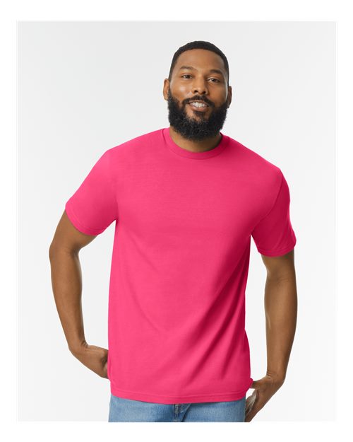 Gildan 65000 Unisex Softstyle? Midweight T-Shirt - Front view