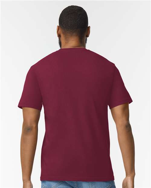 Gildan 65000 Unisex Softstyle? Midweight T-Shirt - Back view