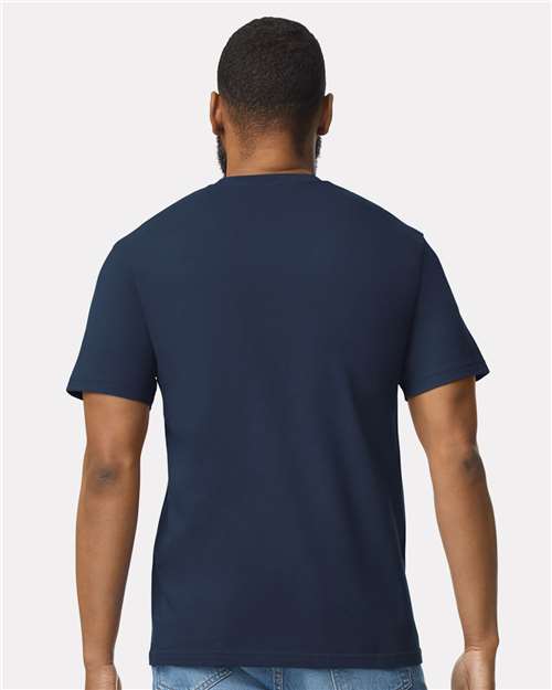Gildan 65000 Unisex Softstyle? Midweight T-Shirt - Back view