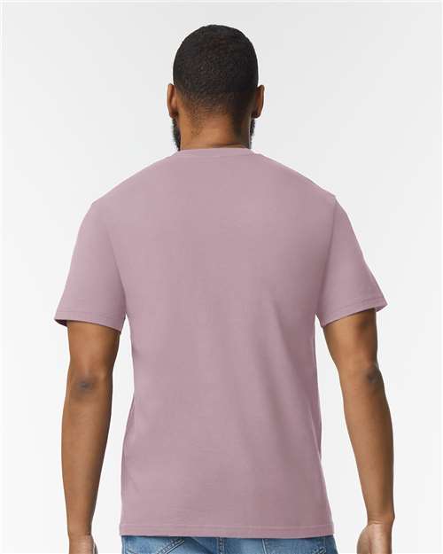 Gildan 65000 Unisex Softstyle? Midweight T-Shirt - Back view