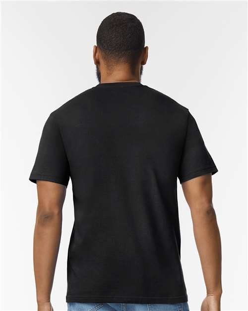 Gildan 65000 Unisex Softstyle? Midweight T-Shirt - Back view