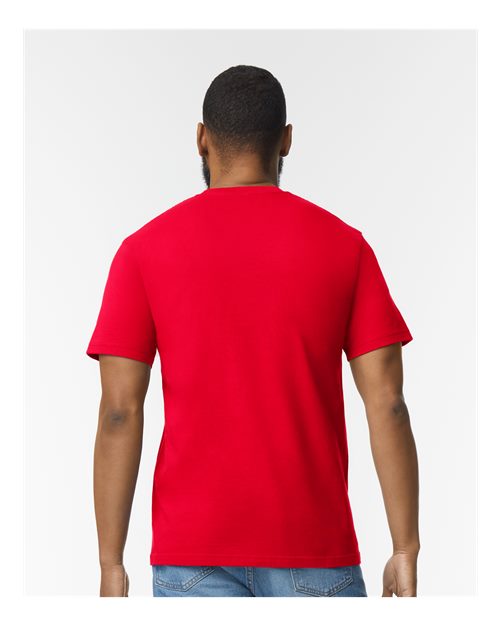 Gildan 65000 Unisex Softstyle? Midweight T-Shirt - Back view
