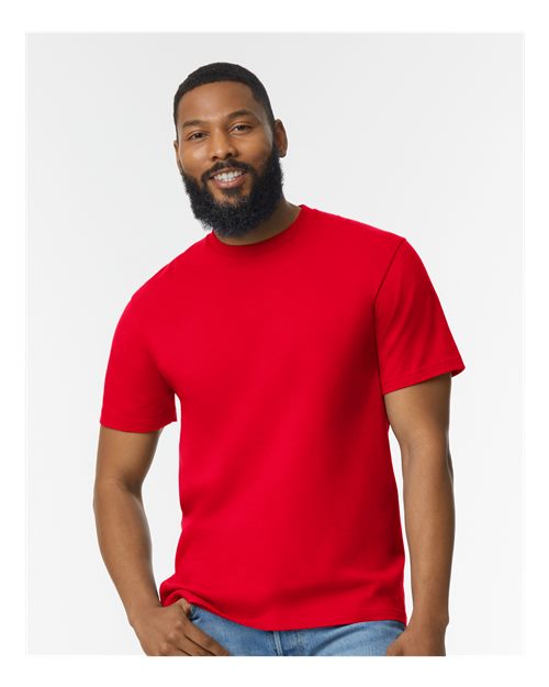 Gildan 65000 Unisex Softstyle? Midweight T-Shirt - Front view