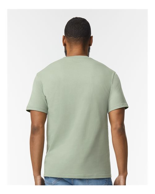 Gildan 65000 Unisex Softstyle? Midweight T-Shirt - Back view
