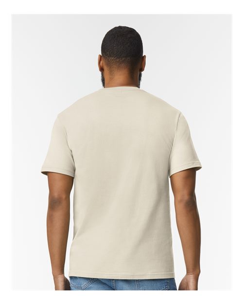 Gildan 65000 Unisex Softstyle? Midweight T-Shirt - Back view