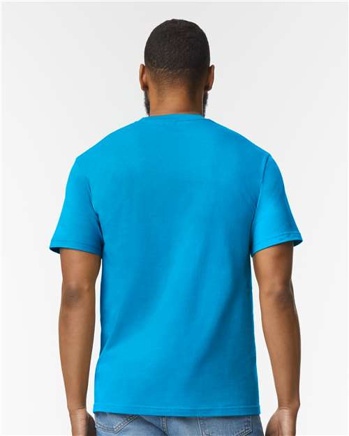 Gildan 65000 Unisex Softstyle? Midweight T-Shirt - Back view