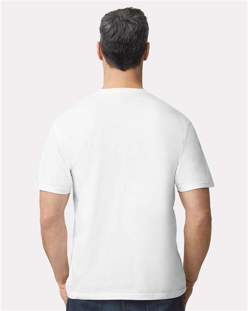 Gildan 65000 Unisex Softstyle? Midweight T-Shirt - Back view