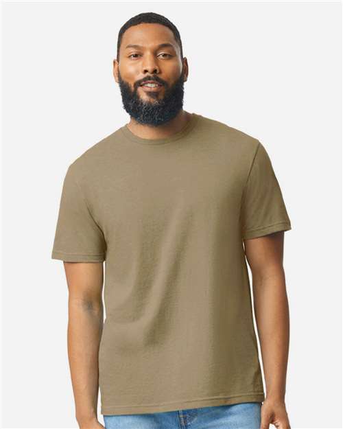Gildan 64000CVC Unisex Softstyle? CVC T-Shirt - Front view