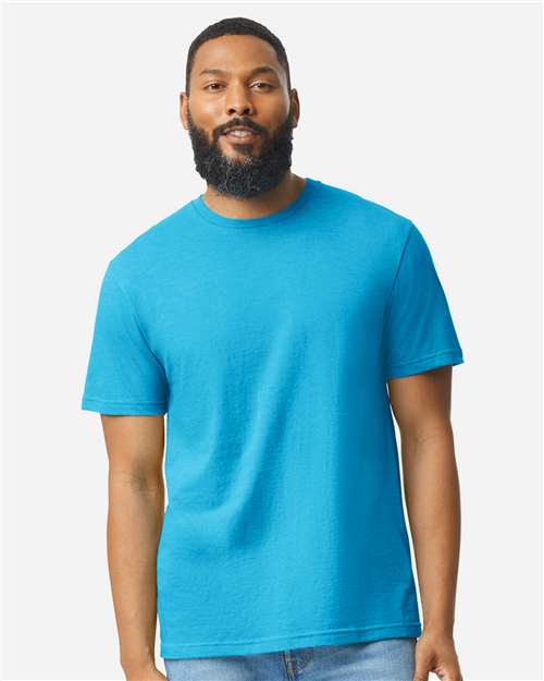 Gildan 64000CVC Unisex Softstyle? CVC T-Shirt - Front view