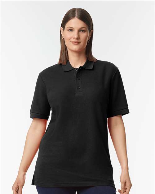 Gildan 85800 Unisex Hammer? Pique Polo - Front view