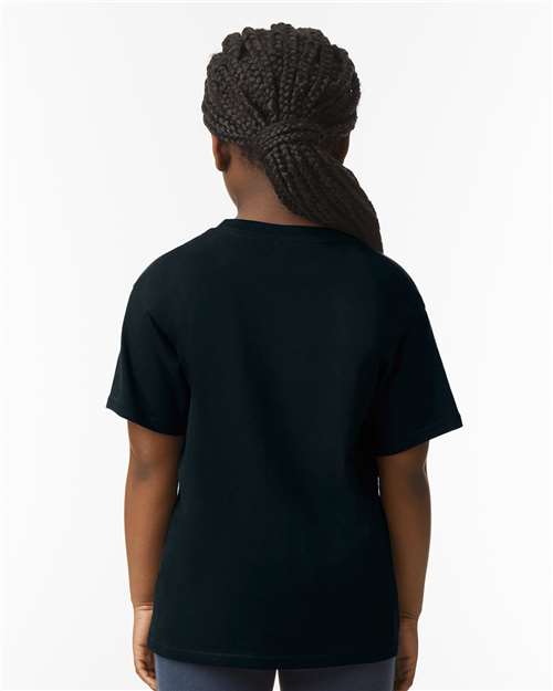 Gildan 64000B Youth Softstyle? T-Shirt - Back view