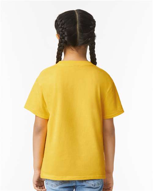 Gildan 64000B Youth Softstyle? T-Shirt - Back view