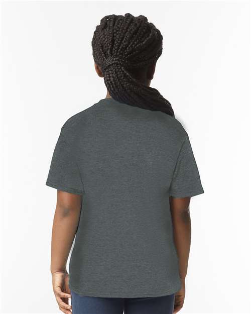 Gildan 64000B Youth Softstyle? T-Shirt - Back view