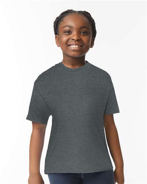 Gildan 64000B Youth Softstyle? T-Shirt - Front view
