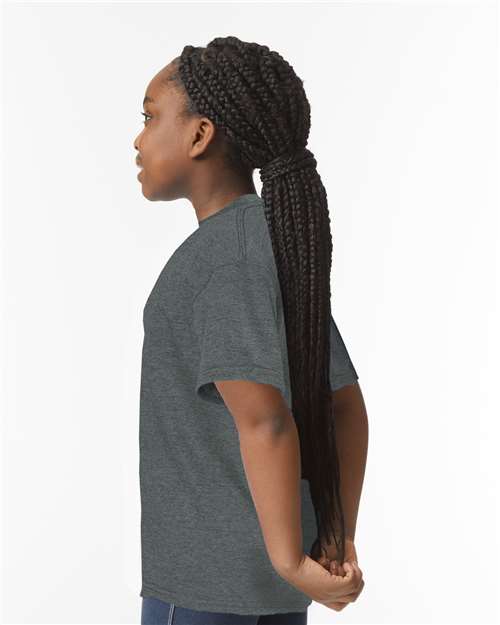 Gildan 64000B Youth Softstyle? T-Shirt - Side view