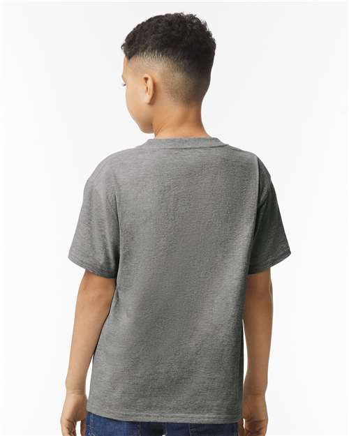 Gildan 64000B Youth Softstyle? T-Shirt - Back view