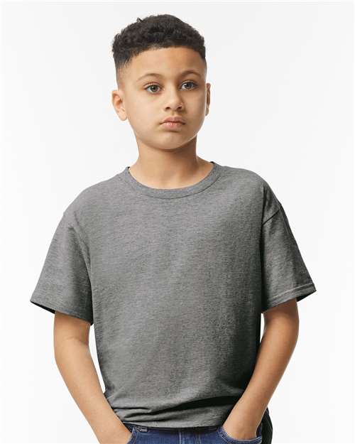 Gildan 64000B Youth Softstyle? T-Shirt - Front view