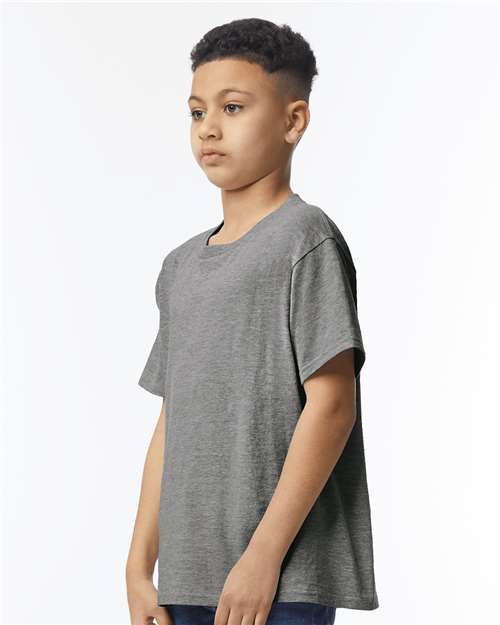 Gildan 64000B Youth Softstyle? T-Shirt - Side view