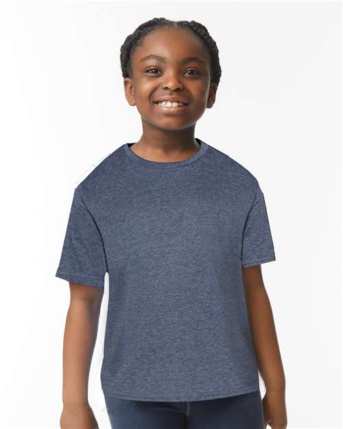 Gildan 64000B Youth Softstyle? T-Shirt - Front view