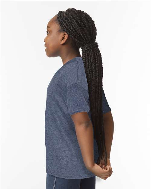 Gildan 64000B Youth Softstyle? T-Shirt - Side view