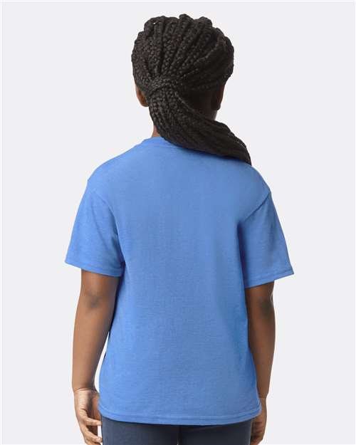 Gildan 64000B Youth Softstyle? T-Shirt - Back view