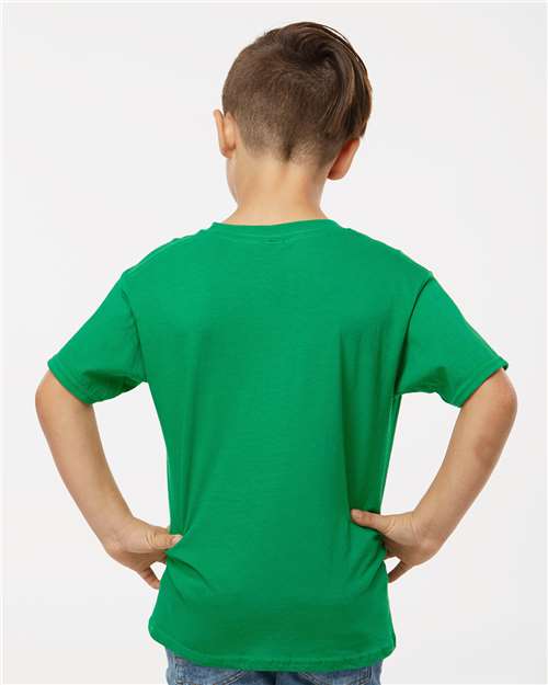 Gildan 64000B Youth Softstyle? T-Shirt - Back view
